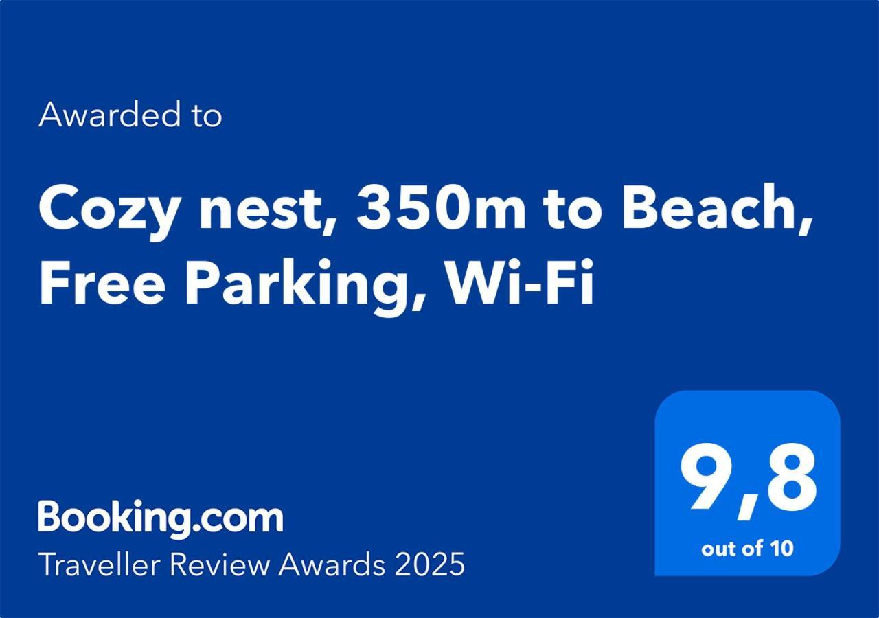Cozy Nest, 350M To Beach, Free Parking, Wi-Fi Kotor Buitenkant foto